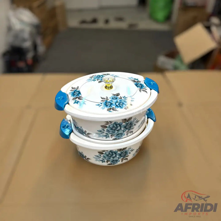 74 Pieces (8-person) Melamine Dinnerware Set - Double Insulated Donga and Tray - G04