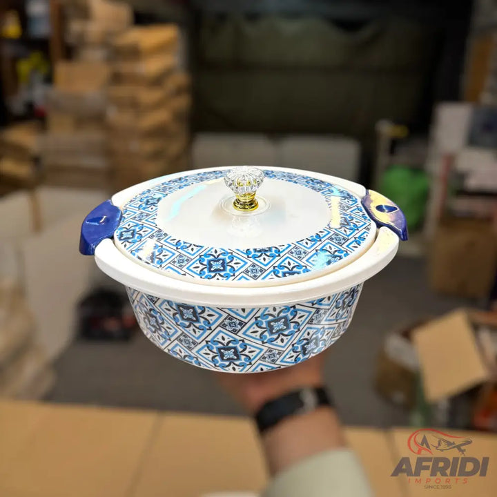 74 Pieces (8-person) Melamine Dinnerware Set - Double Insulated Donga and Tray - G01