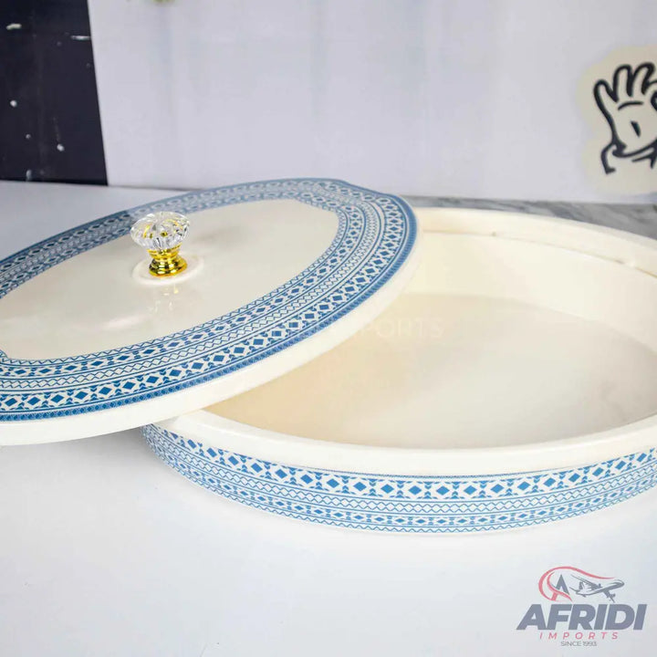 74 Pieces (8-person) Melamine Dinnerware Set - Double Insulated Donga and Tray - G01