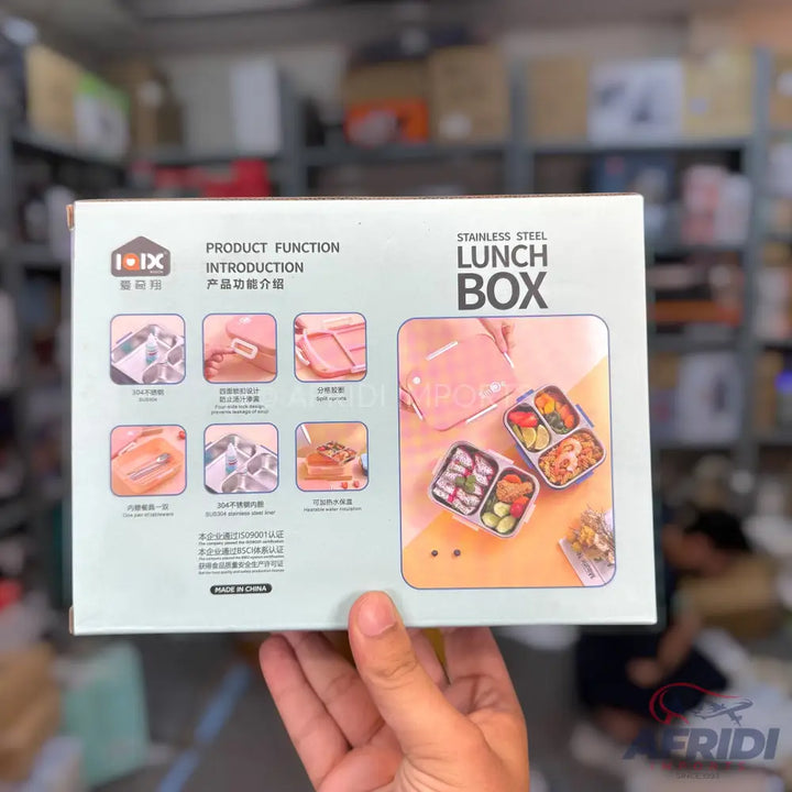 750ml Smile Lunch Box - Random Color