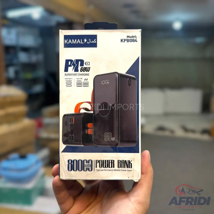 80,000mAH 68W Powerbank KPB-084