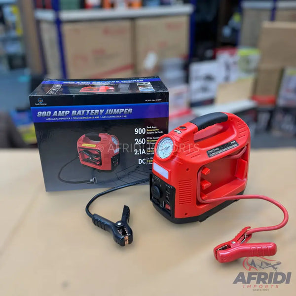 900AMP Battery Jump Starter & Tire Inflator