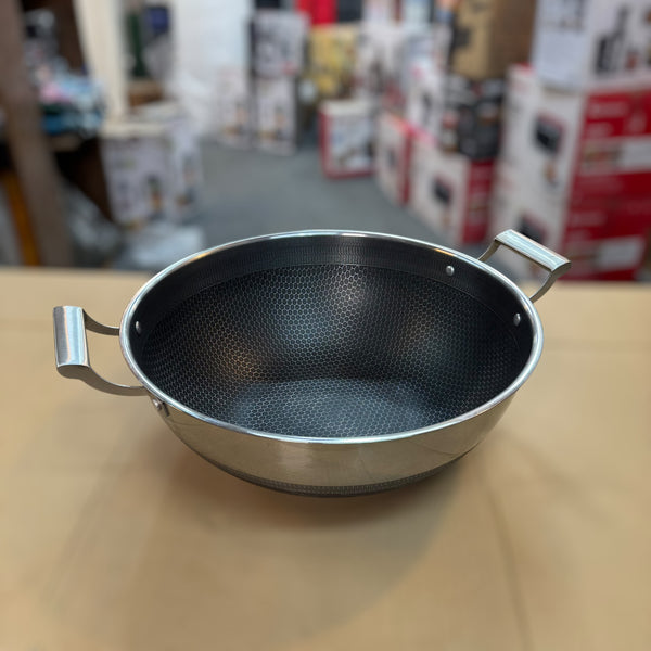 Laser Crafted Honeycomb 15 Inch Karahi