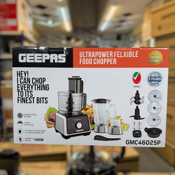 Geepas UltraPower Flexible Food Chopper