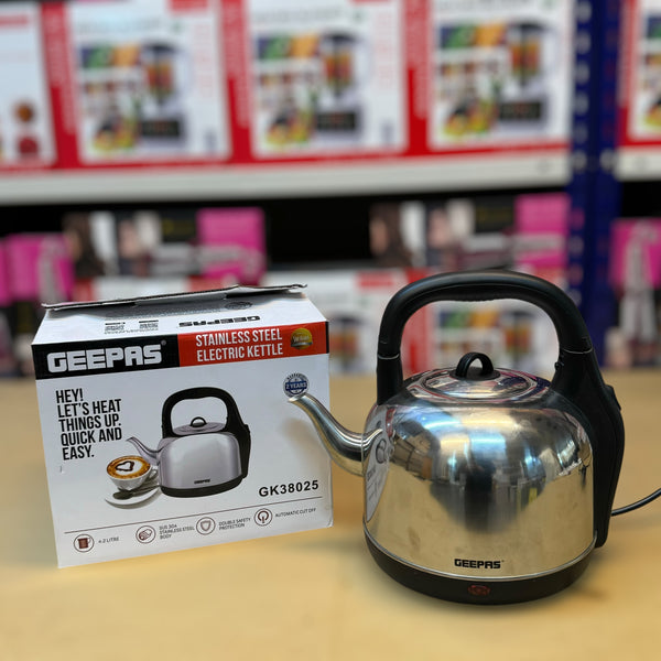 Geepas Stainless steel Electric Kettle GK38025