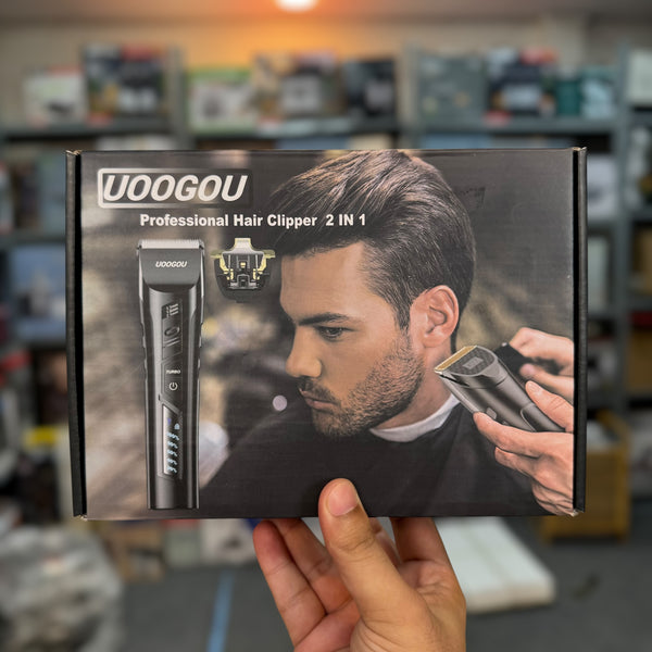 Uoogou 2-in-1 Professional Hair Clipper - German Lot