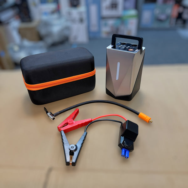 Jump Starter & Tire Inflator - Digital & Rechargeable
