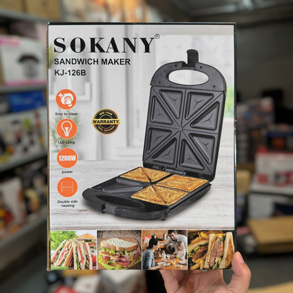 Sokany 4 Slice Sandwich Maker