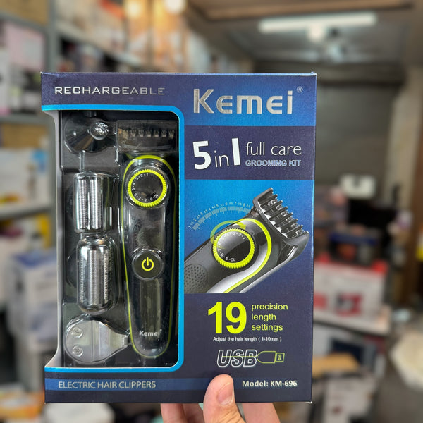 Kemei 5in1 Men Grooming Kit