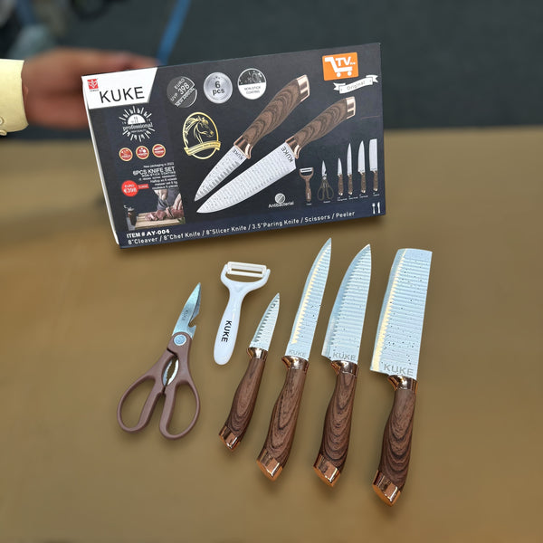 Kuke 6 Piece Knives Set