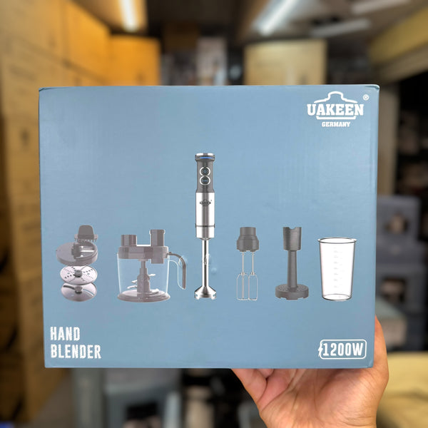 Uakeen 8-in-1 Chopper & Blender Set