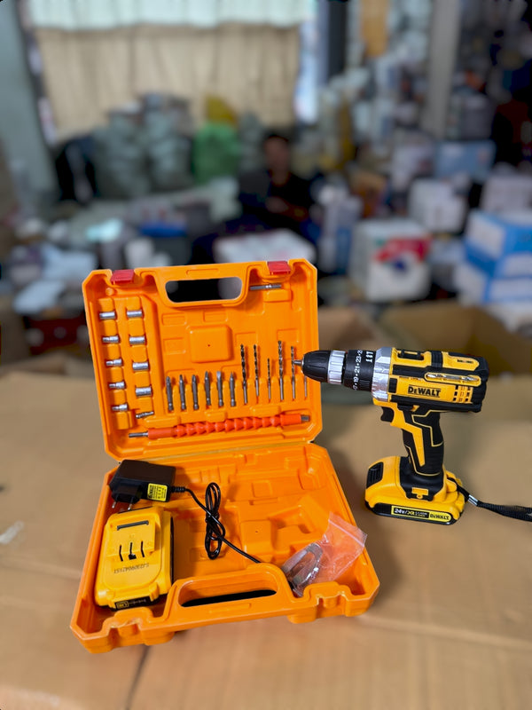 Lot Imported 24V Drill Machine Set