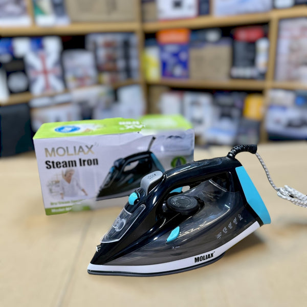 Lot Imported Moliax Black Steam Iron