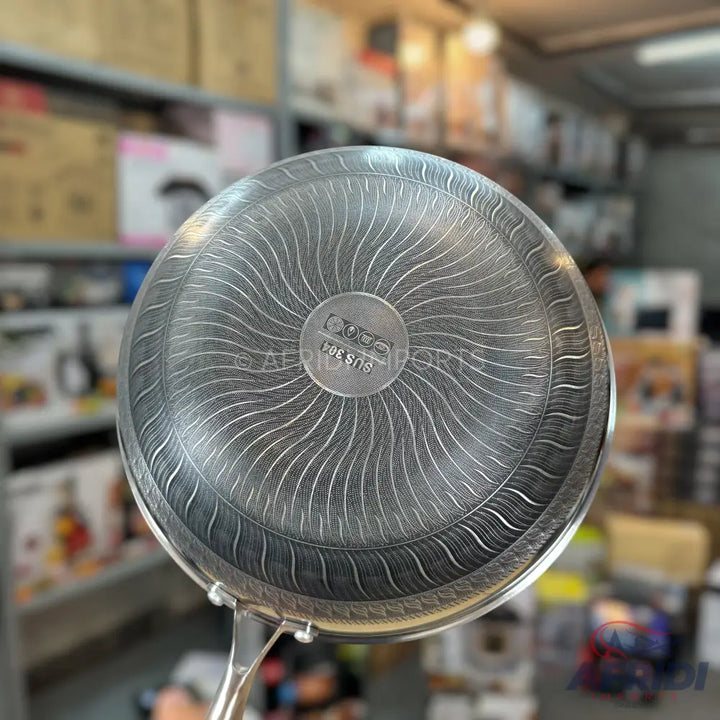 Alice 3 Layer Steel Honeycomb Wok