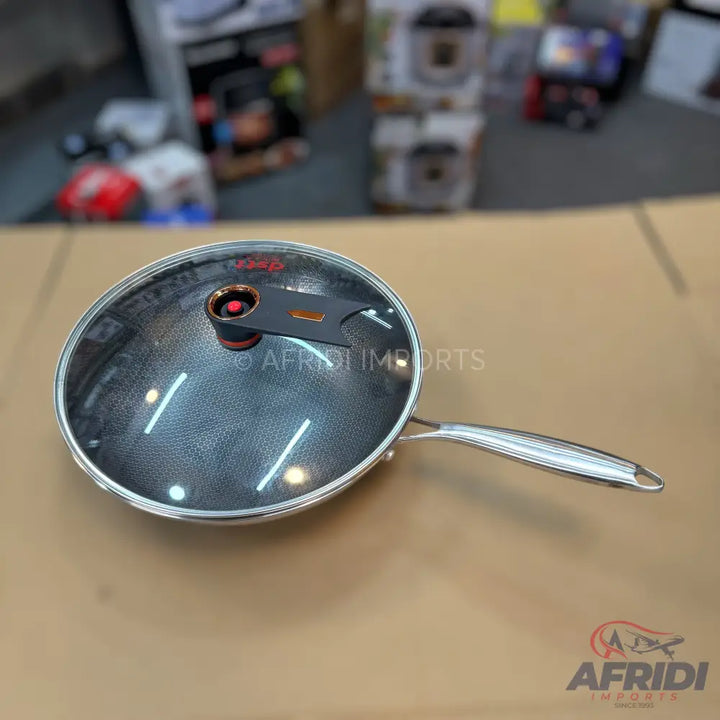 Alice 3 Layer Steel Honeycomb Wok