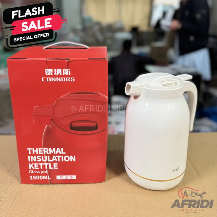 Amazon Lot Imported 1500ml Glass Vacuum Thermos