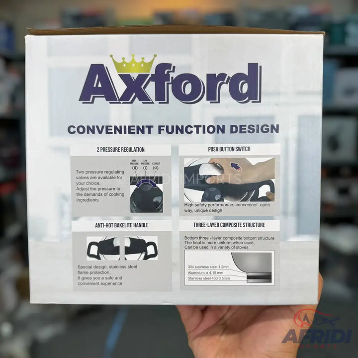 Axford 5L 2 in 1 Pressure Cooker