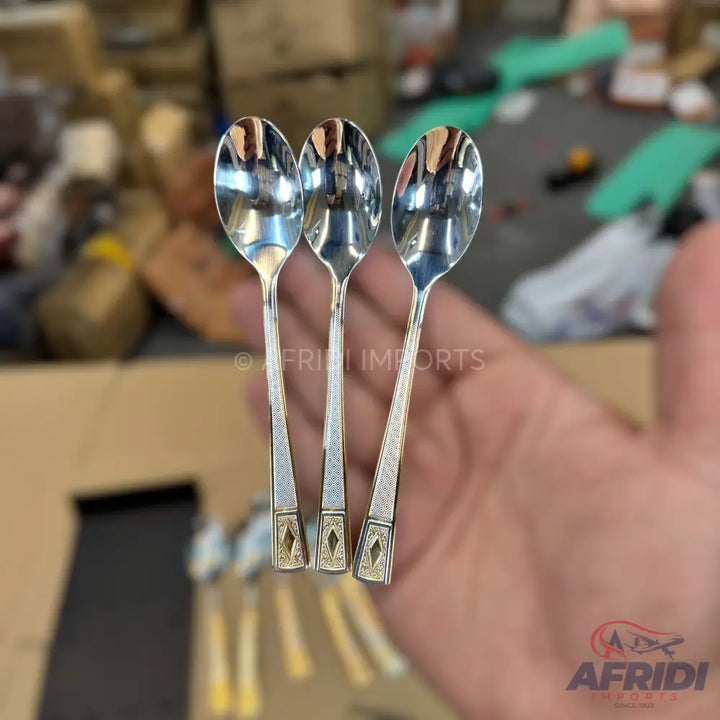 AYD Design Engraved 24 Piece Cutlery Set