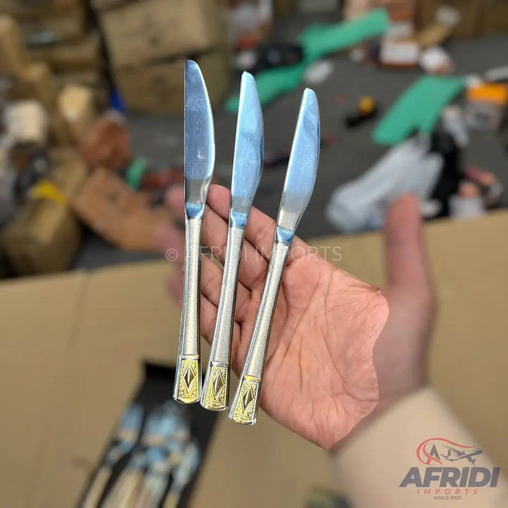 AYD Design Engraved 24 Piece Cutlery Set