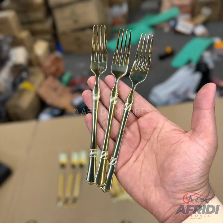 AYD 24 Piece Golden Cutlery Set