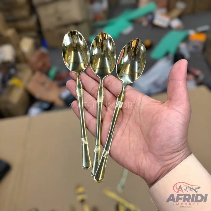 AYD 24 Piece Golden Cutlery Set