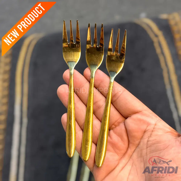 AYD 6 Piece Open Golden Desert Fork - Plain