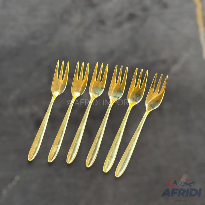 AYD 6 Piece Open Golden Desert Fork - Plain