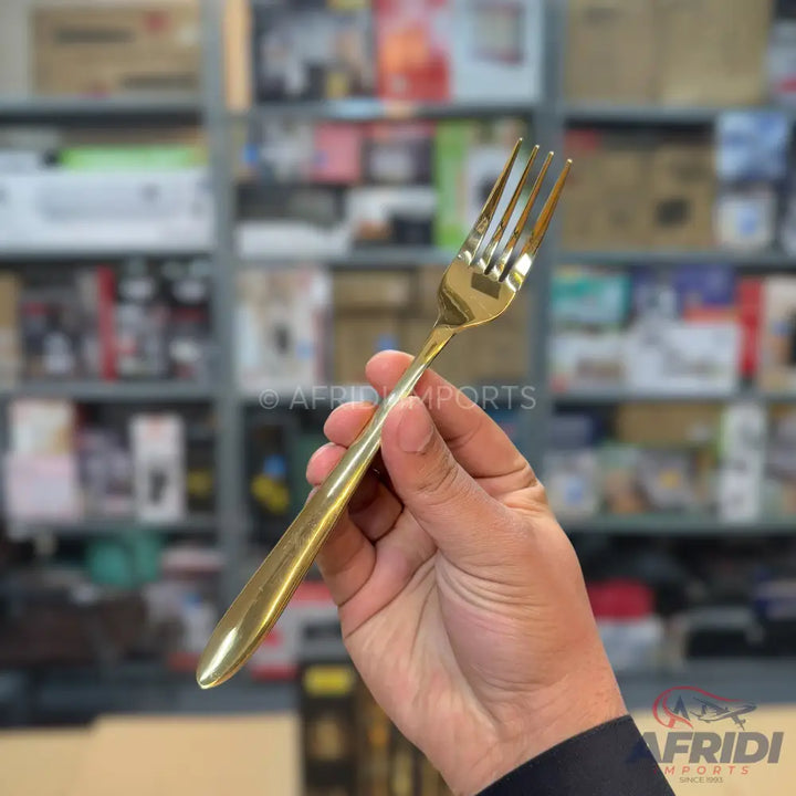 AYD Golden Cutlery Set