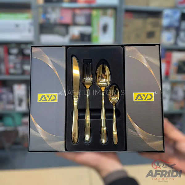 AYD Golden Cutlery Set