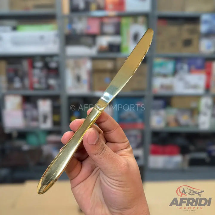 AYD Golden Cutlery Set