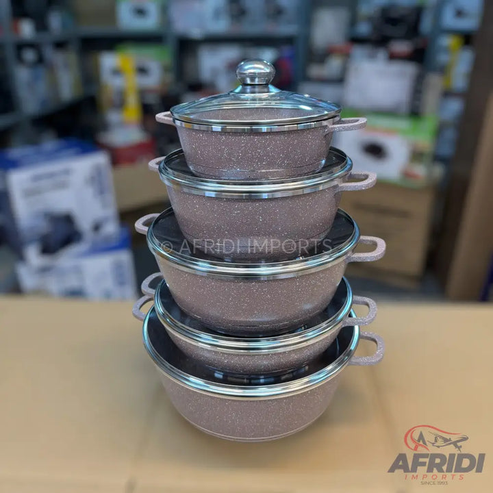 Bakhshie 10 Piece Cookware Set