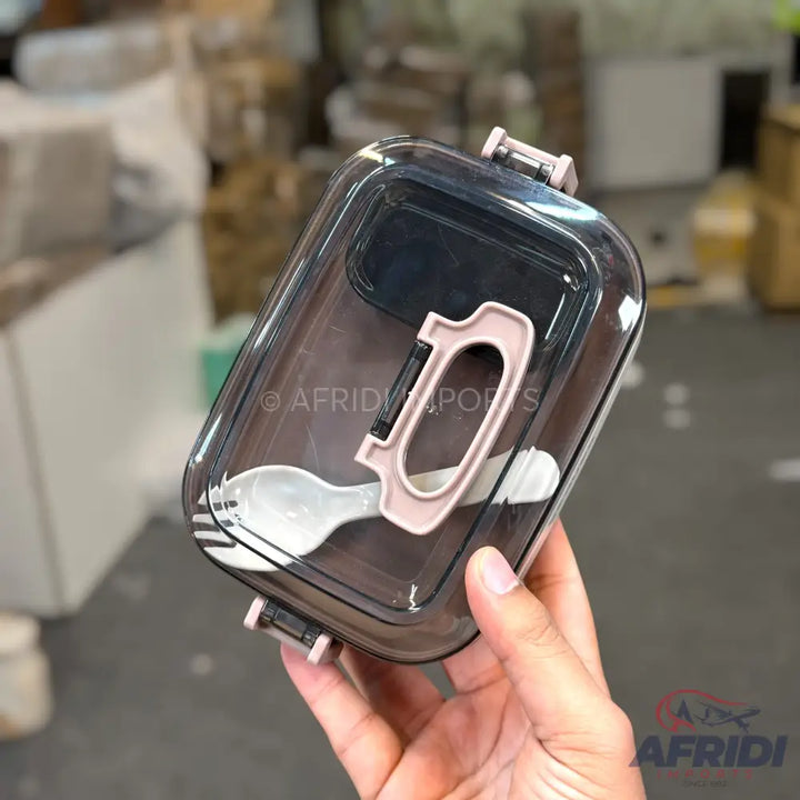 Beduso Lunch Box - Whiteish (LF6-B)