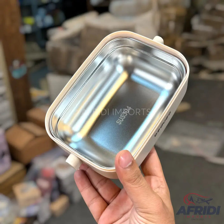 Beduso Lunch Box - Whiteish (LF6-B)