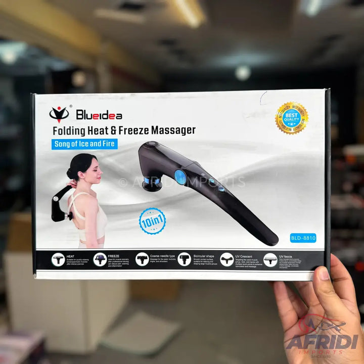 BlueIdea 10-in-1 Folding Massager