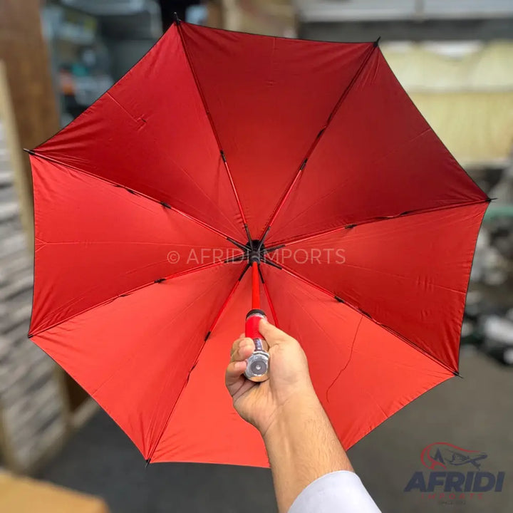 BMW UV Protected 4 Person Umbrella - Red