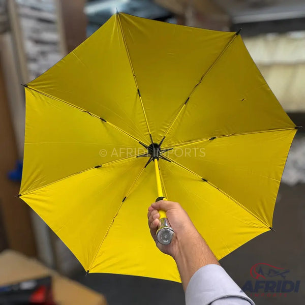 BMW UV Protected 4 Person Umbrella - Yellow