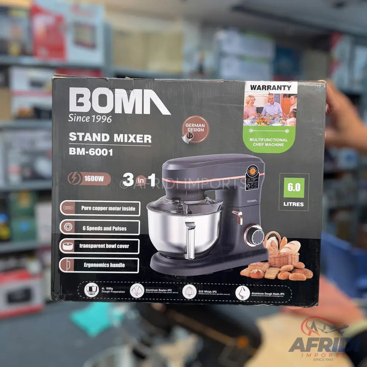 Boma 3 in 1 6L Stand Mixer German Lot Imported