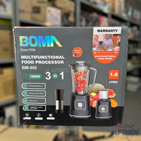BOMA 3 in 1 1.8L Blender Set German Lot