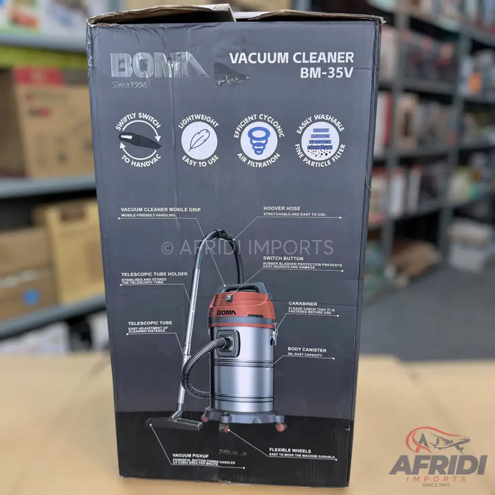 BOMA 35L Powerful Vacuum Cleaner German Lot