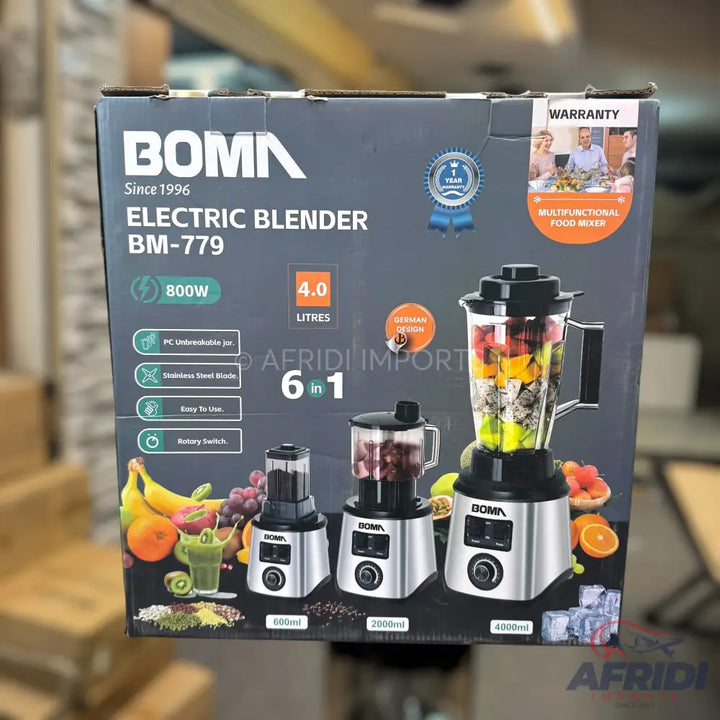 Boma 6-in-1 Blender & Chopper Set