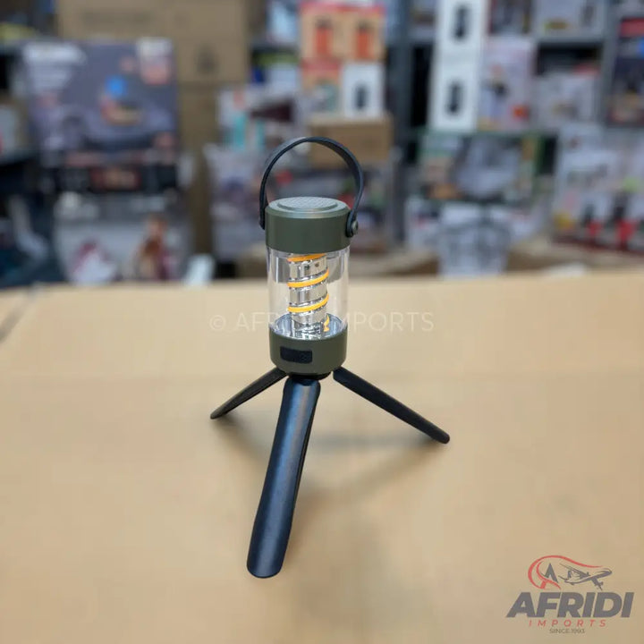Camping Light With Bluetooth Speaker