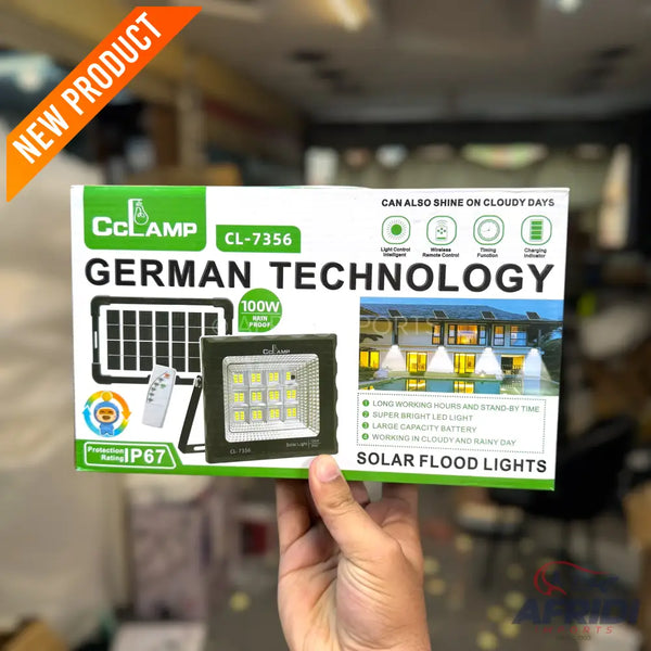 CCLamp 100W Waterproof Solar Light