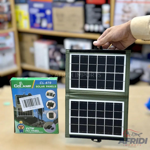 CClamp Solar Panel For Mobile 7W