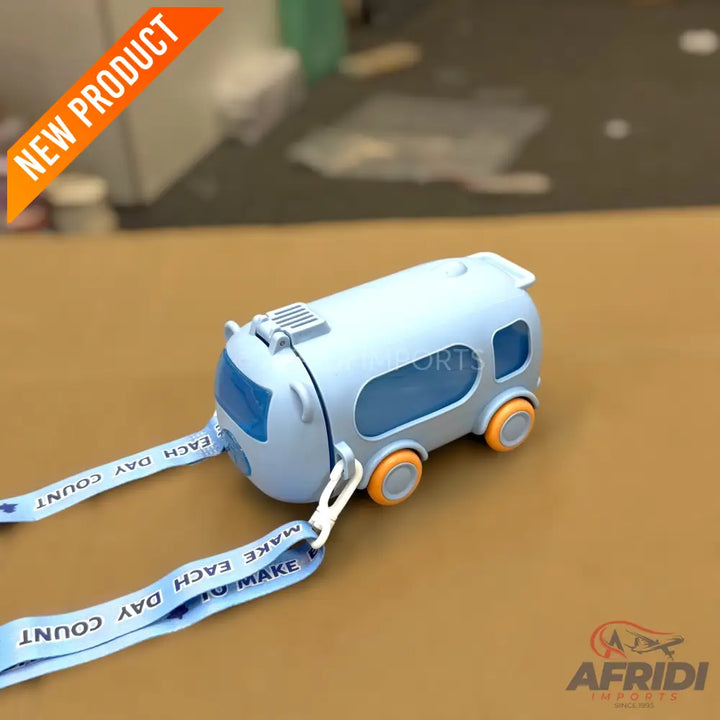 Children Van Water Bottle - Blue (RF6-A)