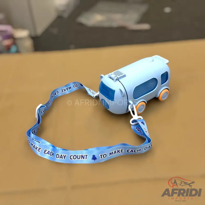 Children Van Water Bottle - Blue (RF6-A)