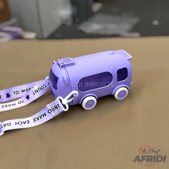 Children Van Water Bottle - Purple (RF6-C)
