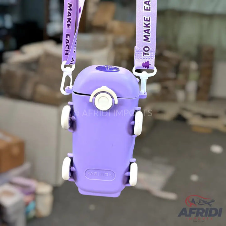 Children Van Water Bottle - Purple (RF6-C)