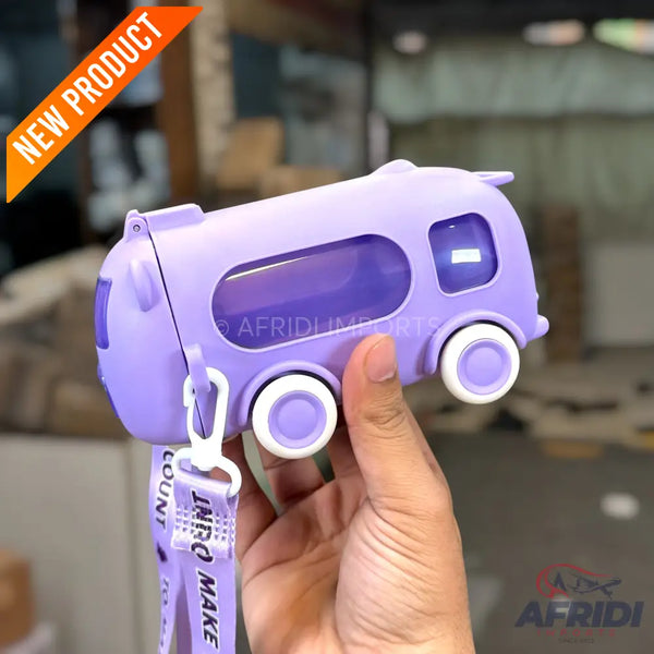 Children Van Water Bottle - Purple (RF6-C)