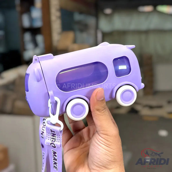 Children Van Water Bottle - Purple (RF6-C)