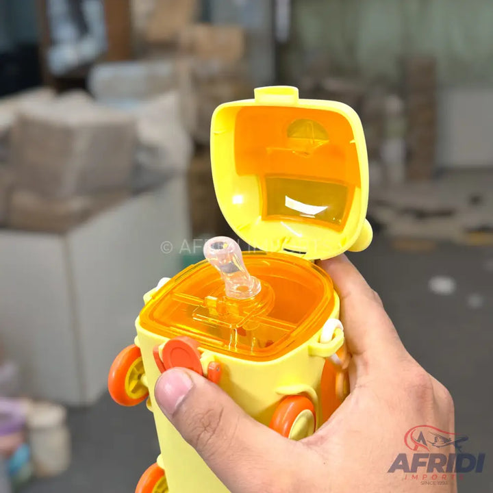 Children Van Water Bottle - Yellow (RF6-B)